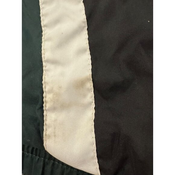 Vintage Nike Windbreaker Jacket Men XL Green Black White Zipper Casual Lightweig - Picture 9 of 12